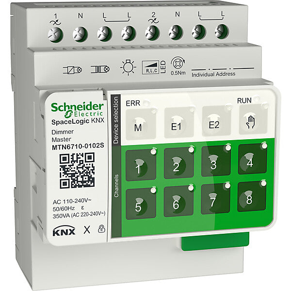 Schneider Electric Spacelogic Knx Secure Master, Dimmer MTN6710-0102S